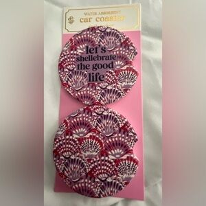 Simply Southern Car Coasters. Set of 2. New in Pkg.